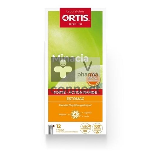 Ortis Minacia Forte Gel Sticks 12X12gr