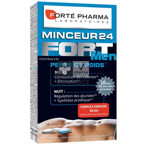 Forte Pharma Minceur 24 Fort Men 28 Comprimés