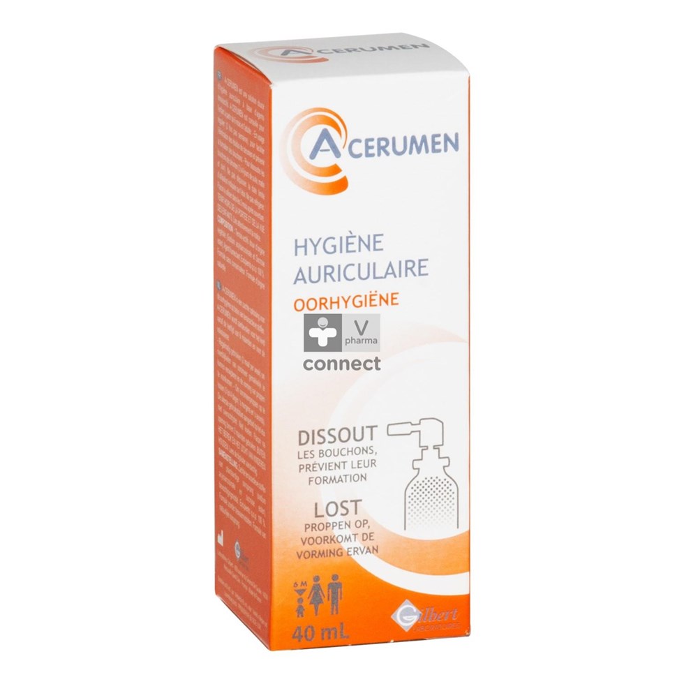 A-cerumen Gilbert Oorspray Gekleurd 40ml