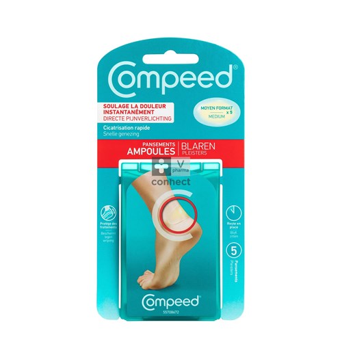 Compeed Pansement Ampoules Medium 5 Pieces