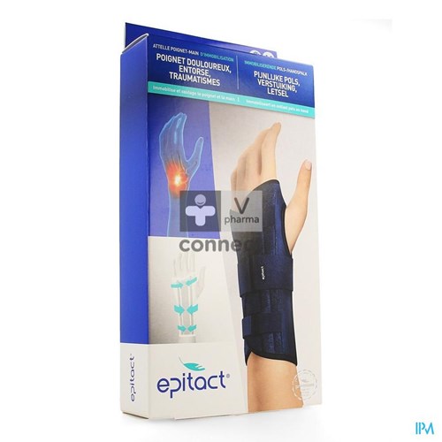 Epitact Attelle Poignet Main Immobilisation Droit M