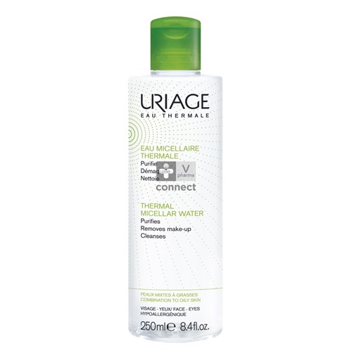 Uriage Eau Micellaire Thermale Lotion Peaux Mixtes à Grasses 250 ml