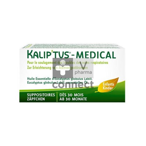 Kalip'tus Medical Zetpil Kind >30m 10