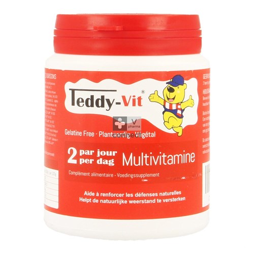 Teddy Vit Multivitamine Beertjes 50