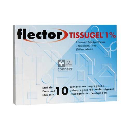 Flector Tissugel Compres Impreg 10