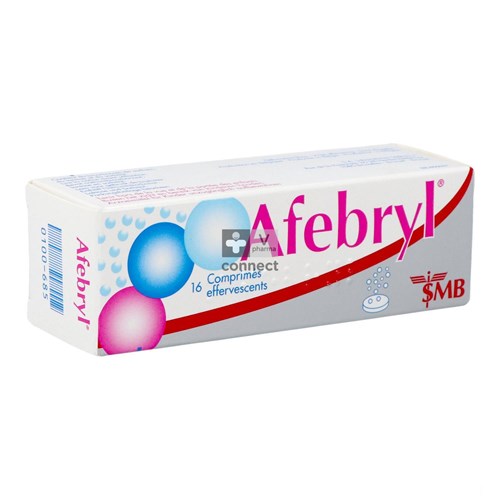 Afebryl 16 Comprimes Effervescents