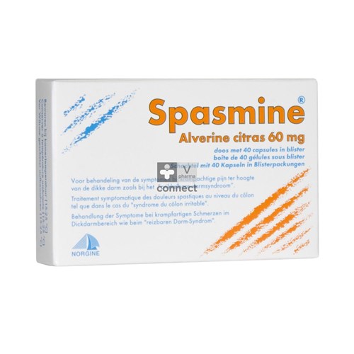 Spasmine Caps 40 X 60mg