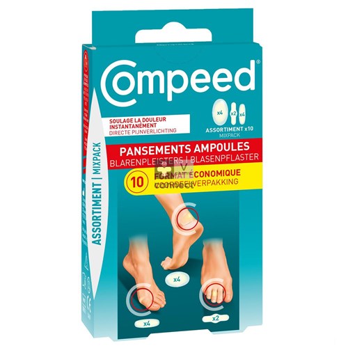 Compeed Ampoules Mixpack 10 Unités