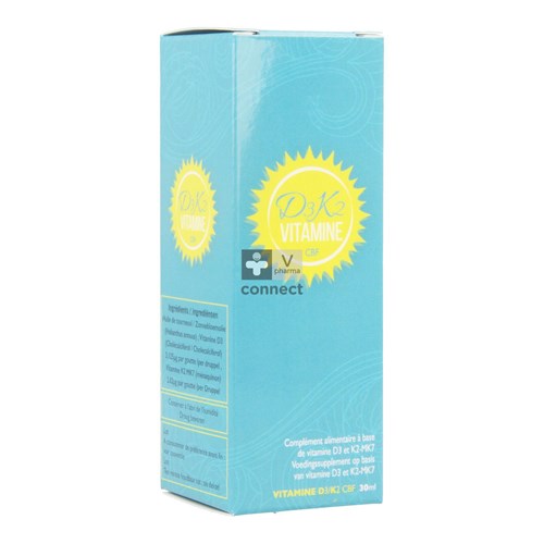 Vitamine D3 K2 MK-7 Flacon 30 ml