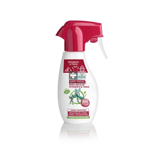 Puressentiel A/beet Spray Afw.kleding&stoffen150ml