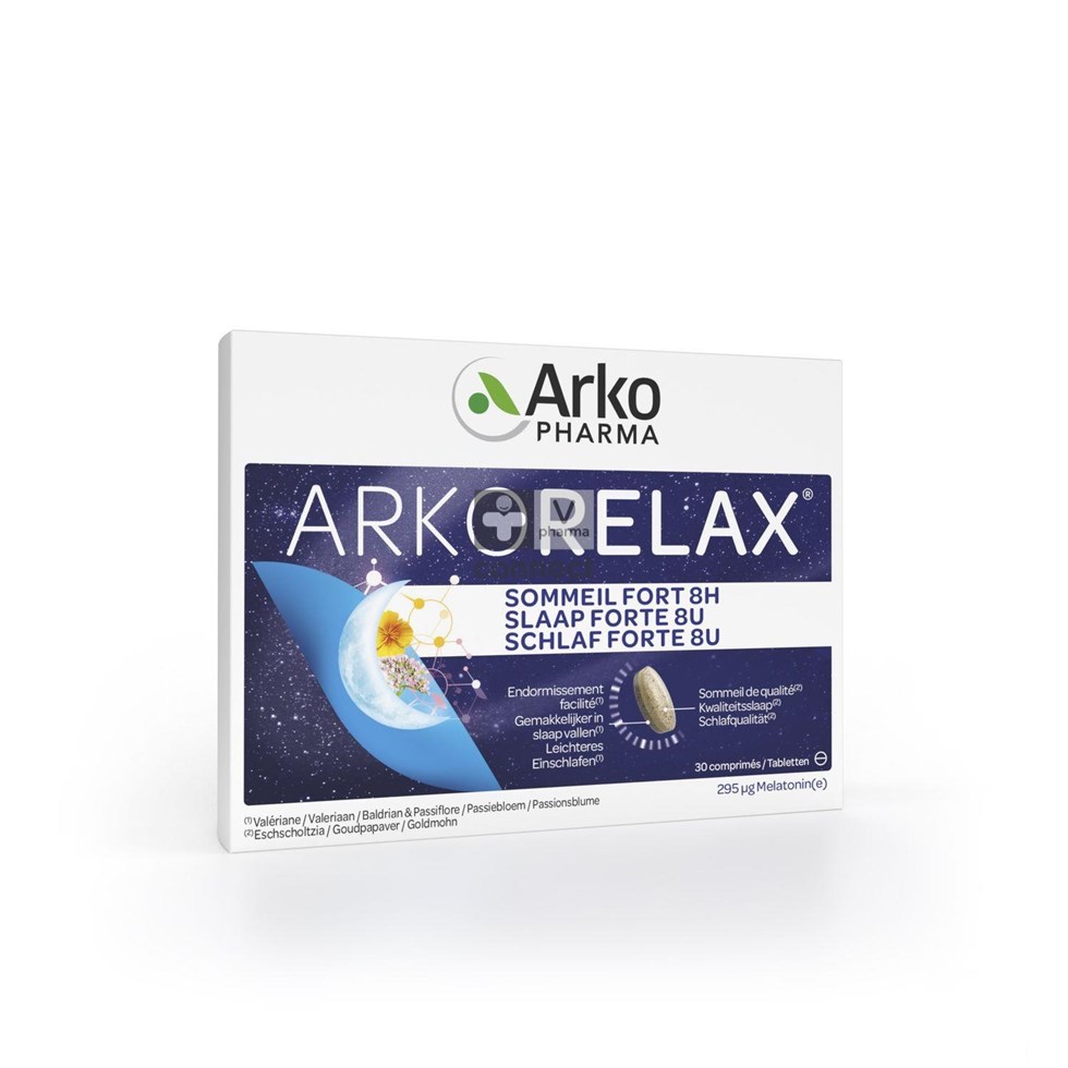 Arkorelax Slaap Forte 8u Comp 30 (programma 15d)