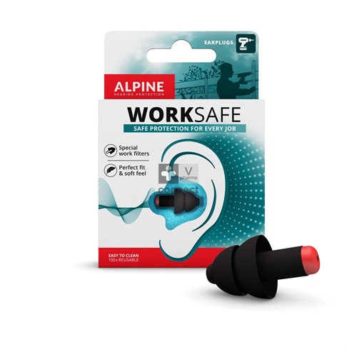 Alpine Worksafe Oordop 1p