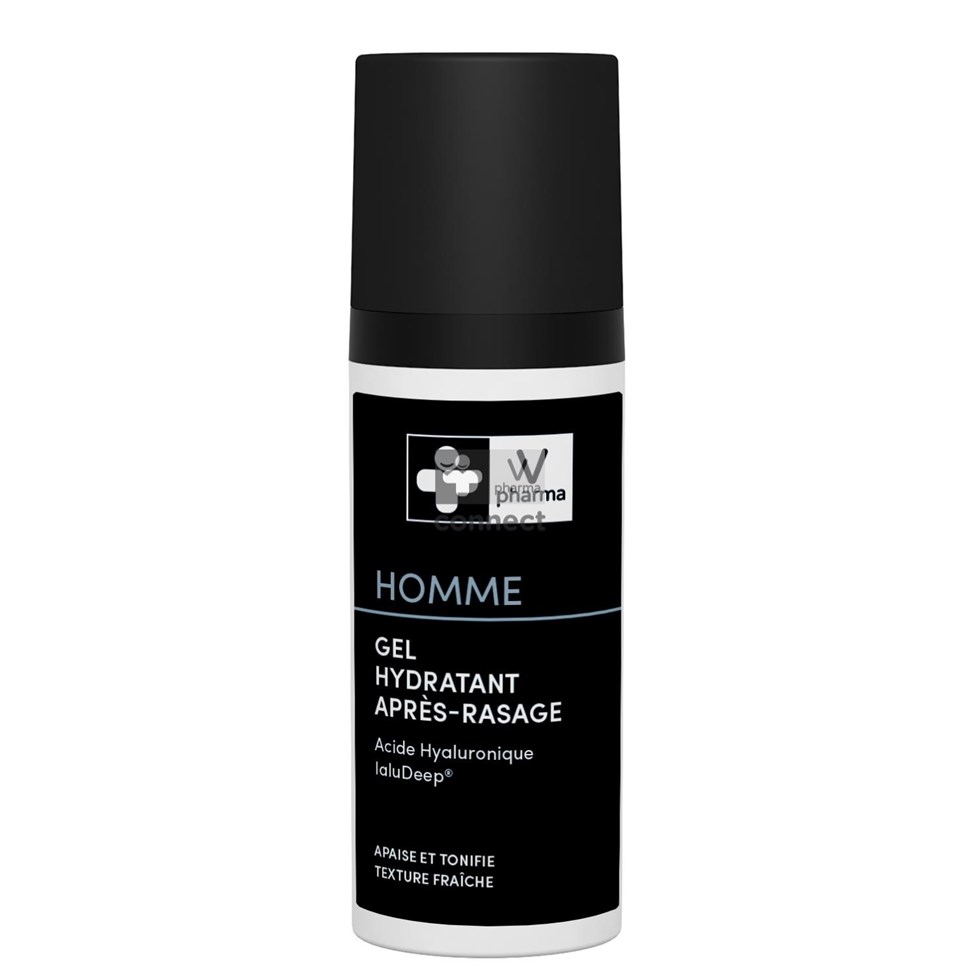 VPharma Gel Hydratant Après-Rasage Homme Visage 50 ml