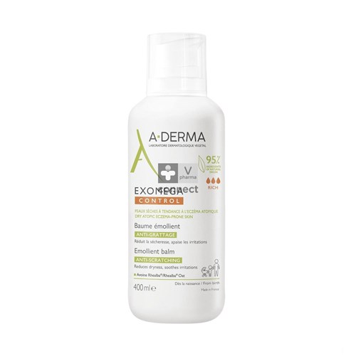 Aderma Exomega Control Baume Emollient 400ml