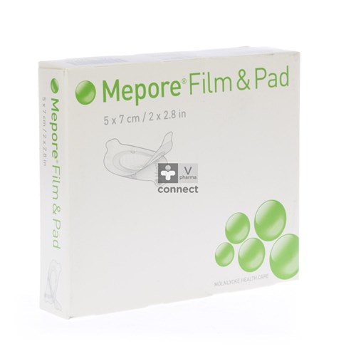 Mepore Film + Pad 5x 7cm 5 275210