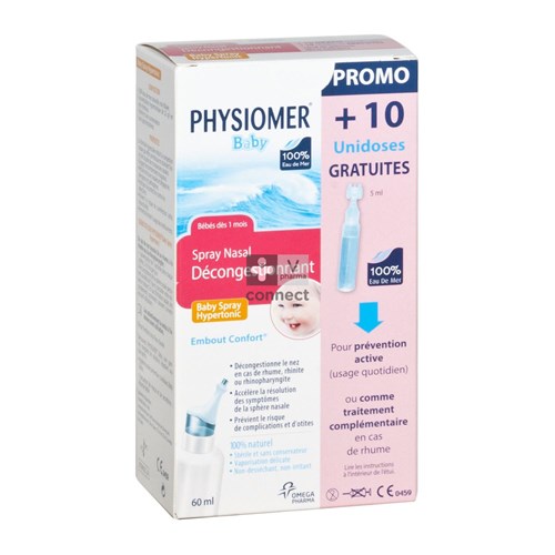 Physiomer Hypert.babyspray 60ml+10ud