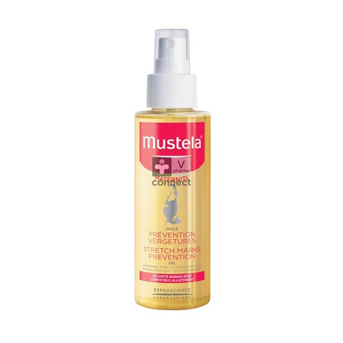 Mustela Maternité Huile Prévention Vergetures 105 ml