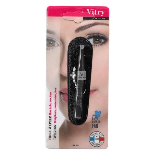 Vitry Classic Epileerpincet Recht Inox 1012