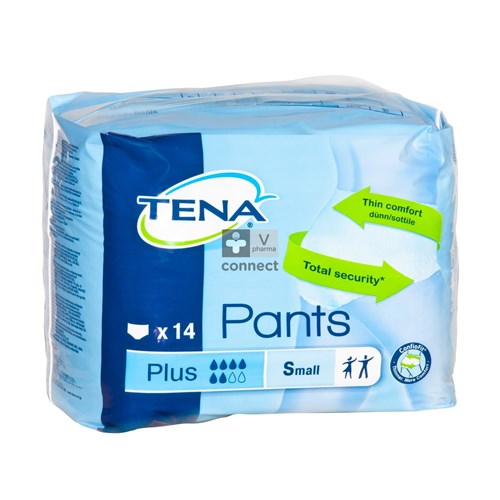 Tena Pants Plus Small N/st 65- 85cm 14 791002