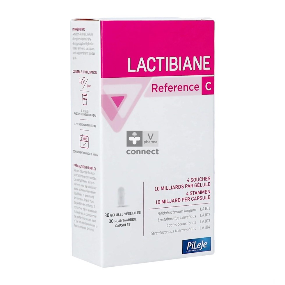 Pileje Lactibiane Reference 30 Gélules