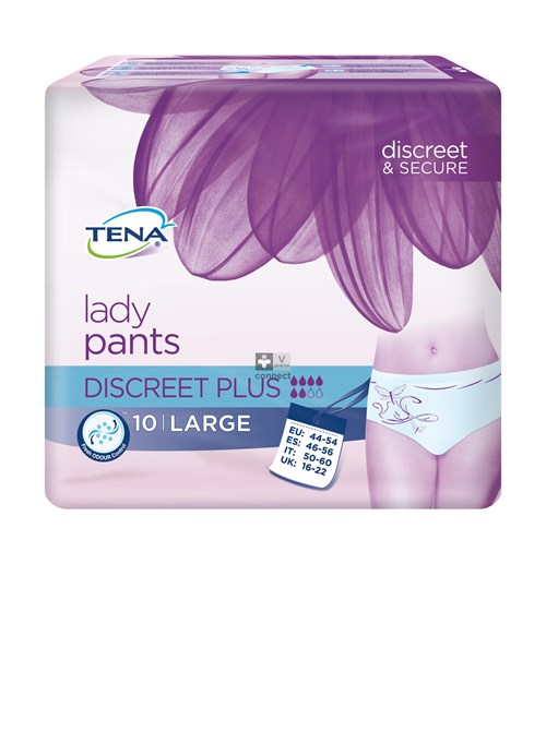 Tena Lady Pants Discreet Plus Large 10 797610