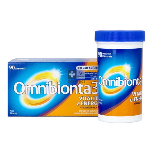 Omnibionta 3 Vitality Energy Tabl 90