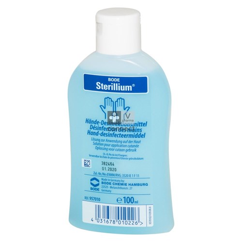 Sterillium Oplossing voor handdesinfectie 100 ml