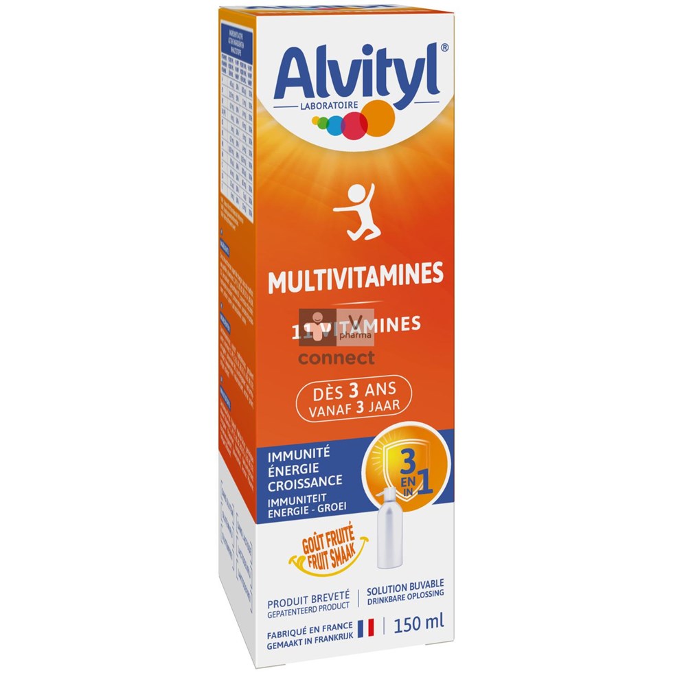 Alvityl Multivitamines Sirop 150 ml