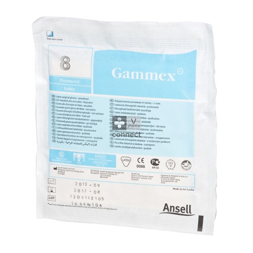 Gammex Handsch.lat.ster 8 40 Paar