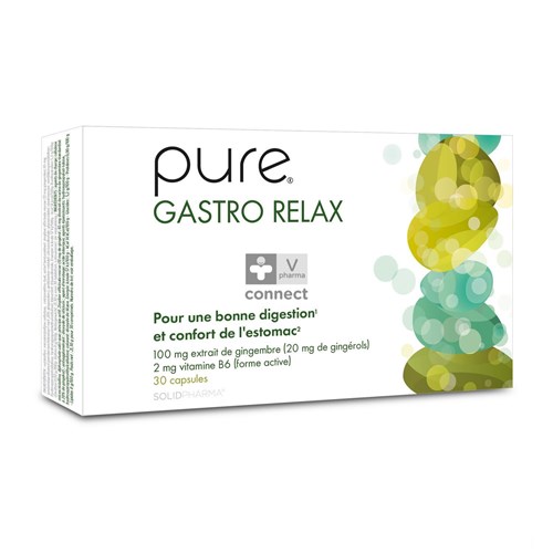 Pure Gastro Relax Caps 30 Vervangt 3518-412