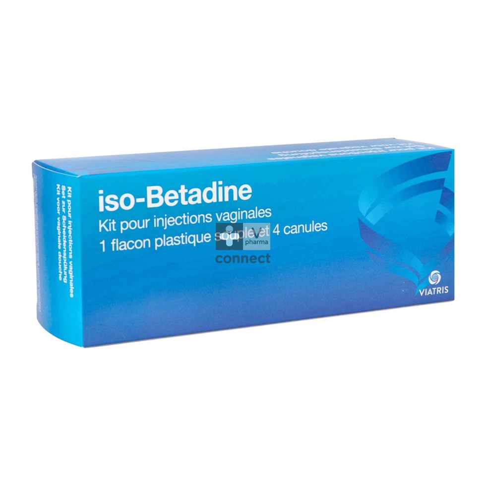 Iso Betadine Kit Vaginale Douche Kanules 4