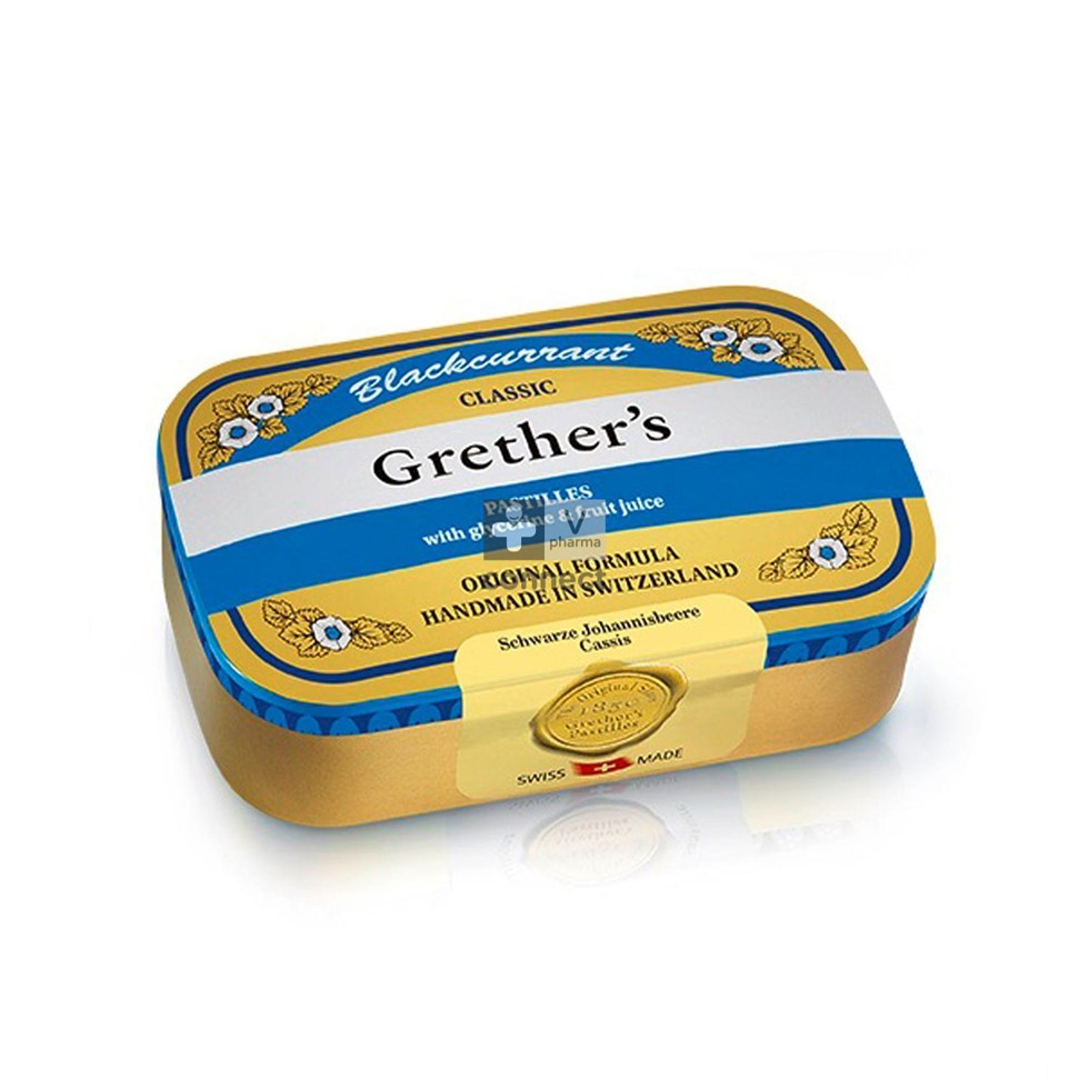 Blackcurrant Grethers Past 110g