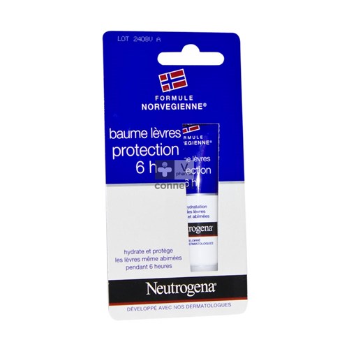 Neutrogena Baume Protecteur Levres 6 Heures 15 ml