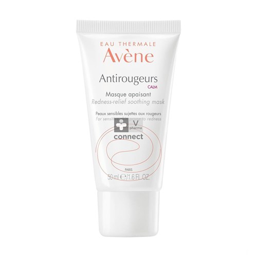 Avene Antirougeurs Calm Masque Apaisant Réparateur 50 ml