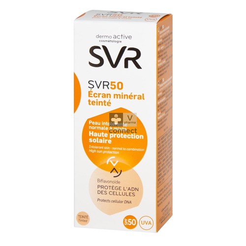 Svr 50 Ecran Mineral Teint Creme 50ml