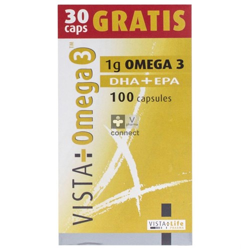 Vista Omega 3 70 Capsules + 30 Gratuit