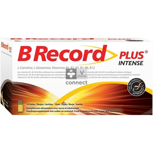 B Record Intense Fioles 10x10ml Promo -2€