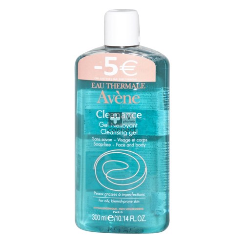 Avene Cleanance Gel Nettoyant Sans Savon 300 ml Prix Promo