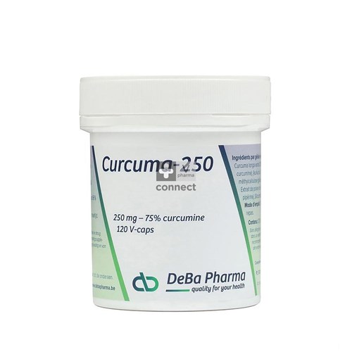 Deba Curcuma 250  120 Capsules