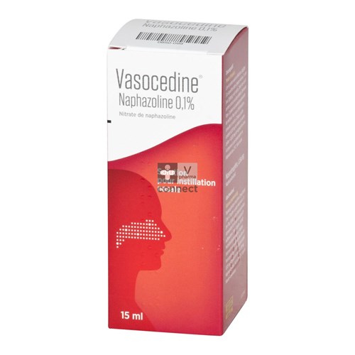 Vasocedine Neusdruppels 15 ml Qualiphar