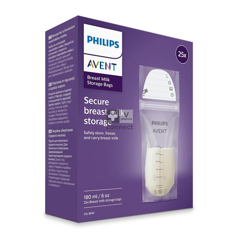 Avent Sachet Conservation 25 pièces