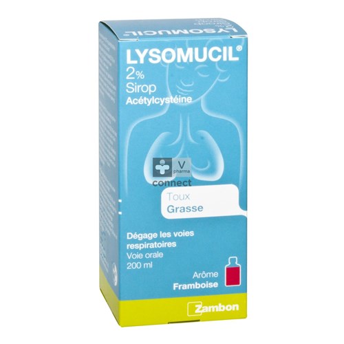 Lysomucil 2 % Sirop 200 ml