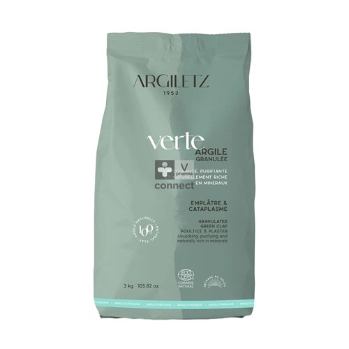 Argiletz Groene klei granulen 3 Kg