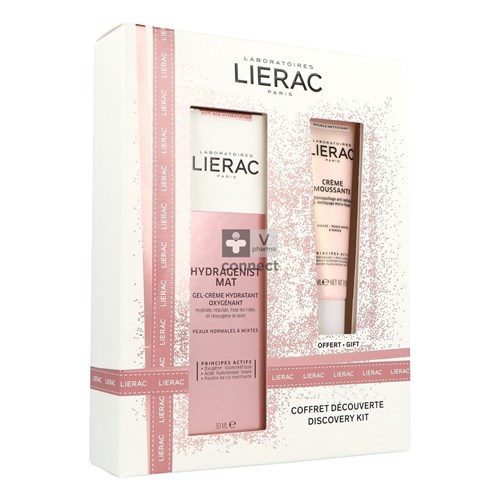 Lierac Coffret Hydragenist Gel Crème 30 ml + Crème Moussante 30 ml GRATUITE