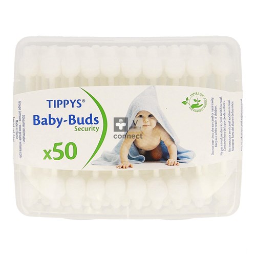 Tippys Baby Buds Papieren Staafjes 50