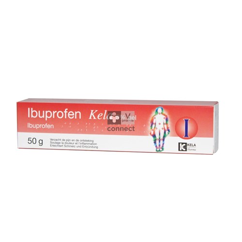 Ibuprofen Kela 5 % Gel 50g