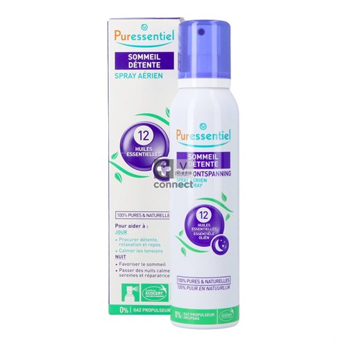 Puressentiel Slaap Ontspanning Spray met 12 essentiële oliën 200 ml