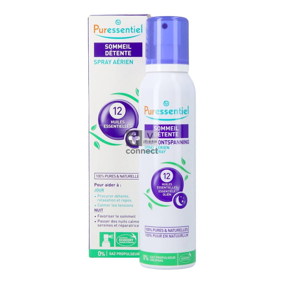 Puressentiel Slaap Ontspanning Spray met 12 essentiële oliën 200 ml