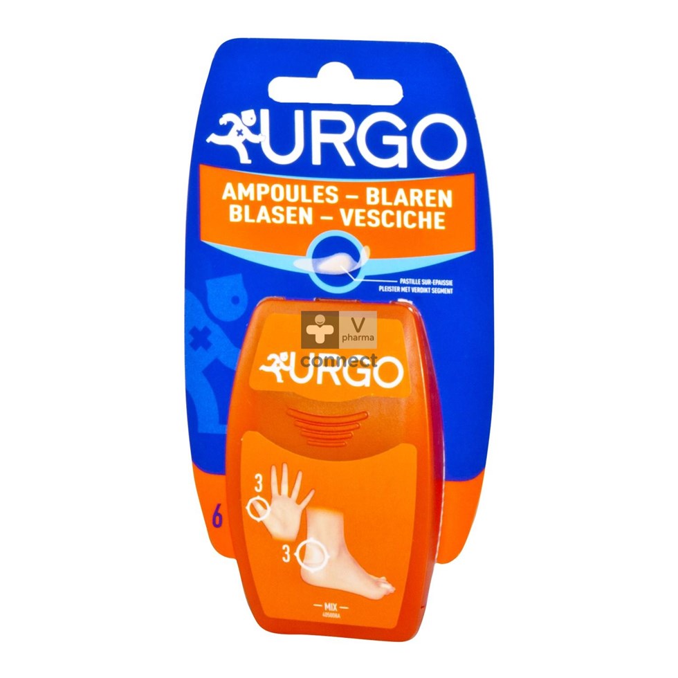 Urgo Pansement Ampoules Mix