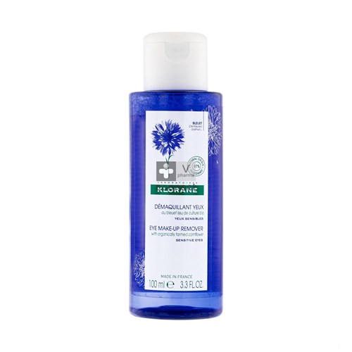 Klorane Bleuet Demaquillant Yeux 100 ml